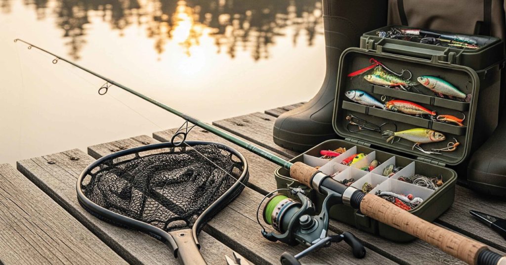 kit-de-base-truite-pyrenees it de base pour la truite : canne, moulinet, fil, boîte, waders