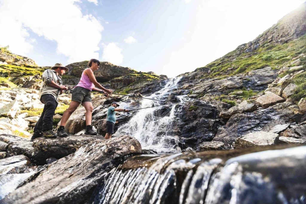 peche-au-toc-pyrenees-damien-toussaint Un guidage de personnes à la pêche au toc dans les Pyrénées